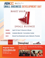 ABAOC Announces Small Business Development Day on April 19 in Anaheim