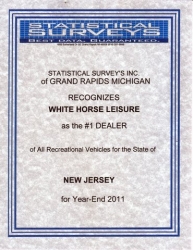 White Horse RV Center Recognized as #1 RV Dealer in New Jersey