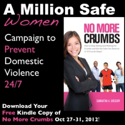 Atlanta Indie Author Giving Away a Million Copies of Book, No More Crumbs in Campaign, to Prevent Domestic Violence