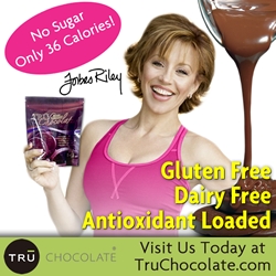 Forbes Riley of SpinGym to Become Spokesperson for Healthy Dark Chocolate Company, Tru Chocolate®