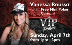 Team Pokerstars Pro Vanessa Rousso Hosts Free Mini-Camp at VIP Poker Room in Kahnawake, Quebec