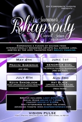 A Summer of Rhapsody Concert Series