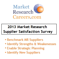 MarketResearchCareers Announces Market Research Suppliers with the Highest Level of Customer Satisfaction