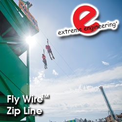 Extreme Engineering Exhibits for the 18th Year at the World’s Largest Amusement Show with New Zip Line Technology