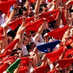Join Sanfermín Tours and the Peña Seattle in Pamplona for the Fiesta de San Fermín and the Feria del Toro, the "Running of the Bulls," from 5-14 July 2014
