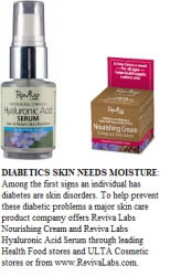 News for Diabetic Skin from All-Natural Skin Care Company
