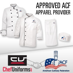 ChefUniforms.com Partners with American Culinary Foundation (ACF)