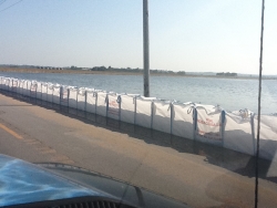 Innovative Flood Barrier Demonstration in Davenport, IA