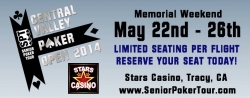 Senior Poker Tour™ Announces Memorial Weekend Mini Series