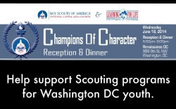 Champions of Character Dinner June 18, 2014, Washington, DC