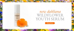 Dahliana Creates Newest Serum, "Wildflower Youth Serum," Award Winning Vegan Luxury Skin Care