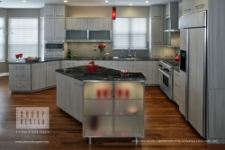 Contemporary Kitchen Design Townhouse Remodel Honored with Chrysalis Team Award