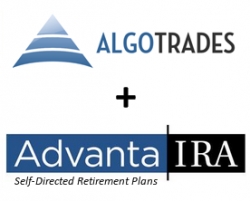 AlgoTrades Automatic Investing System Selected Advanta-IRA for Managing IRA, Roth IRA and 401K Accounts