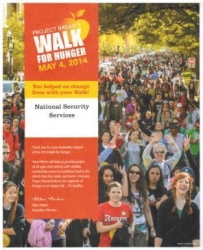 Project Bread Recognizes National Security Service for Its Support of Their "Walk for Hunger" Event