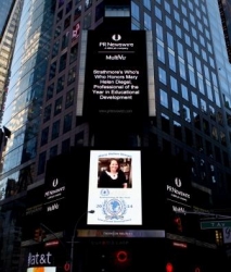 Mary Helen Diegel Has Been Honored in Times Square Celebrating Her Career and Accomplishments