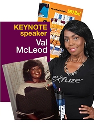 Author, Speaker and 400+ Weight Loss Champion Val McLeod to be Keynote Speaker at eXfuze Transformations 2015 in Miami FL, January 24