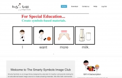 A New Portal for Creating Visual Support for Children with Special Needs