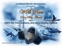 WBParts, Inc. Receives Lockheed Supplier Recognition Award