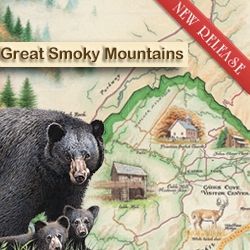 Xplorer Maps Announces the Release of “Great Smoky Mountains National Park” Map