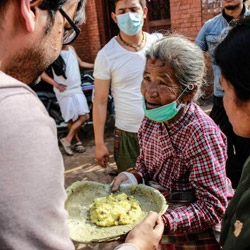 Food for Life Nepal Serving Hot Meals and Medicine Better and Faster Than the Larger NGOs