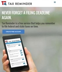 TaxReminder.com is a Free Service That Helps Small Business Owners File Tax Forms on Time