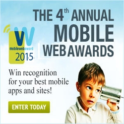 Best Mobile Web Sites and Best Mobile Apps of 2015 to be Named by Web Marketing Association