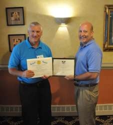 Steve Alford, a Resident of Roxbury NJ Was Awarded the Presidents Volunteer Service Award by the Caring Neighbors Network