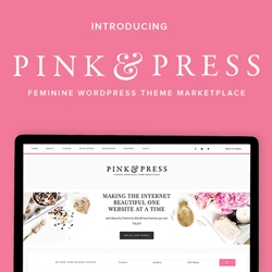 Lauren Gaige of Restored 316 Launches Pink & Press, a Feminine WordPress Theme Marketplace