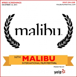 16th Malibu International Film Festival 2015 Unveils Full Lineup of Films, Special Events and Twitter Voting