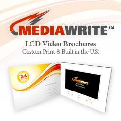 Sales Just Got Easy with MediaWrite's LCD Video Brochures