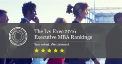 Ivy Exec Announces 2016 Top EMBA Rankings