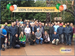 SolarCraft Becomes 100% Employee-Owned - North Bay Solar Energy Leader Sells to Employees Through ESOP