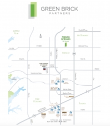 Green Brick Partners Announces $170 Million Dollar Development in Frisco, Texas and December Progress