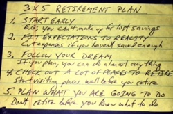 Announcing Retirement Planning Simplified: Everything You Need to Know on a 3 X 5 Card - Free