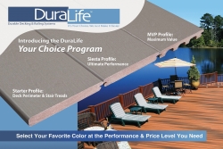 Your Choice Program™ from DuraLife™ Blends Finish, Performance & Value to Create Beautiful, Custom Decks