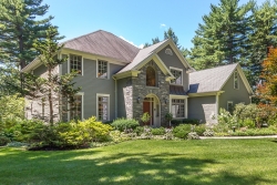 New to the Market in Princeton, MA: a Waterfront Colonial on Snow Pond