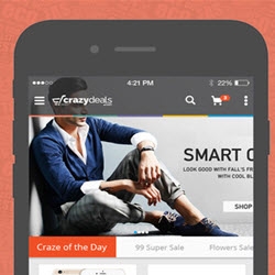 Crazydeals.com Introduces Mobile Shopping App