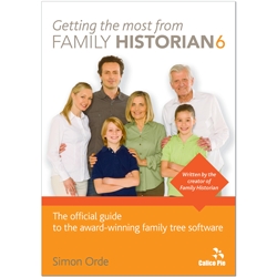 Calico Pie Publishes a Guide to Family Historian: Getting the Most from Family Historian 6