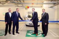 The Shops at Wisconsin Place in Chevy Chase Ribbon Cutting & EV Ride and Drive Event to Launch Newly Installed Mini Bar Electric Vehicle Charging Stations by Juice Bar EV