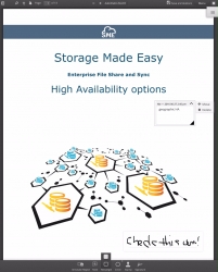Storage Made Easy Introduces Support for HTML5 PDF Annotations to Their Enterprise File Share and Sync Fabric