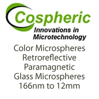 Fluorescent Glass Microspheres Now Available from Cospheric LLC