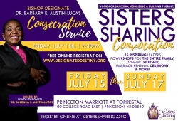 WOMB, INC. Sponsors Its 2016 Sisters Sharing Convocation Opening with The Consecration of Bishop-Designate Dr. Barbara E. Austin Lucas on July 15, 2016