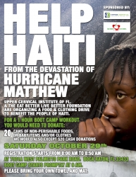 Hurricane Relief Food Drive for Haiti