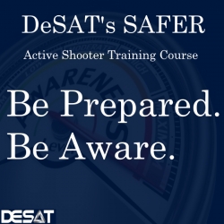 DeSAT Introduces New SAFER-3 On-line Active Shooter Training Course