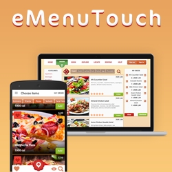 eMenuTouch is a Native Multi-Platform and Multilingual System, Rendering Guest Services on All Hospitality Venues in Remote and Real Time on Over 8.6 Billion Devices