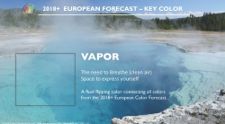 Color Marketing Group Announces 2018+ European Key Color - Vapor