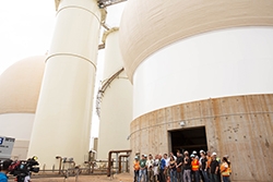 Honolulu Mayor Kirk Caldwell and Councilmember Joey Manahan Perform Blessing Ceremony Celebrating Commissioning of Second Digester at the Sand Island Wastewater Treatment