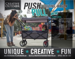 Creative Outdoor Distributor of Push Pull Canopy Wagon