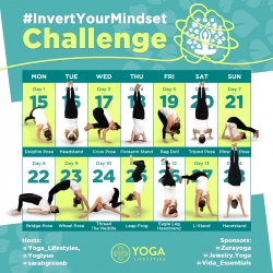 Yoga Media Group Goes Upside-Down on Instagram for Mental Health Awareness Month