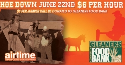 Airtime Trampoline & Game Parks Summer Hoe Down to Benefit Gleaners Food Bank